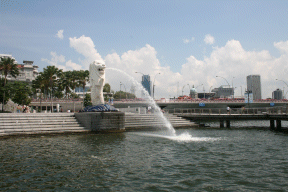 Picture of the entrance to the harbour in Singapore - taken by Trevor Greenfield